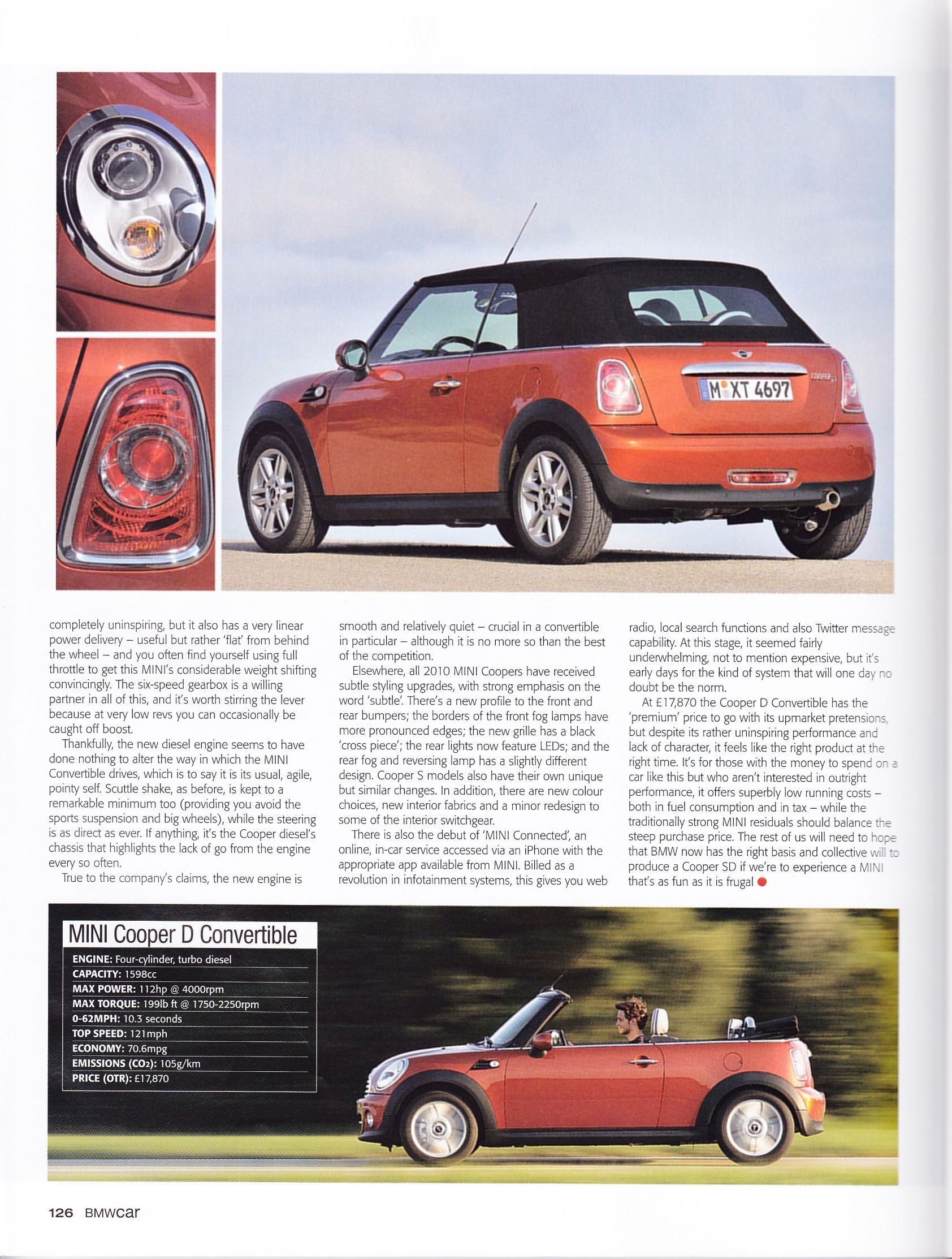 Mini Cooper D Convertible